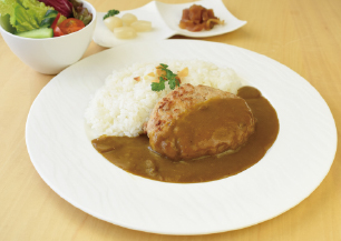 ハンバーグカレー